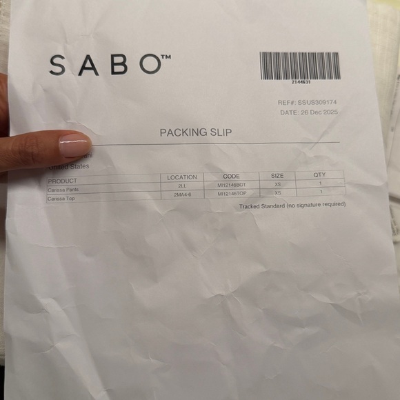 Sabo- Carissa top and Pants - Picture 9 of 9